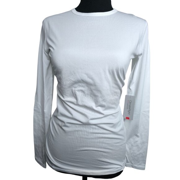 ClimateRight by Cuddl Duds Women's Stretch Microfiber Warm Longsleeve Top Medium - Picture 1 of 15